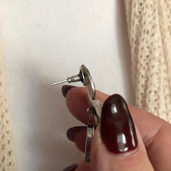 NEW Apatite Stud Drop Dangle 925 Silver Earrings - Picture 6 of 6